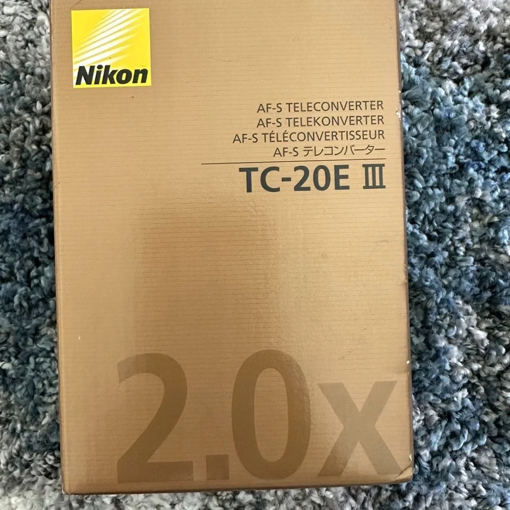 Nikon AF-S TC-20E 2X III Lens (TC-20E III)